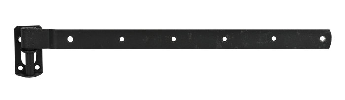 Stabelhengsel svart varmforsinket 385 mm